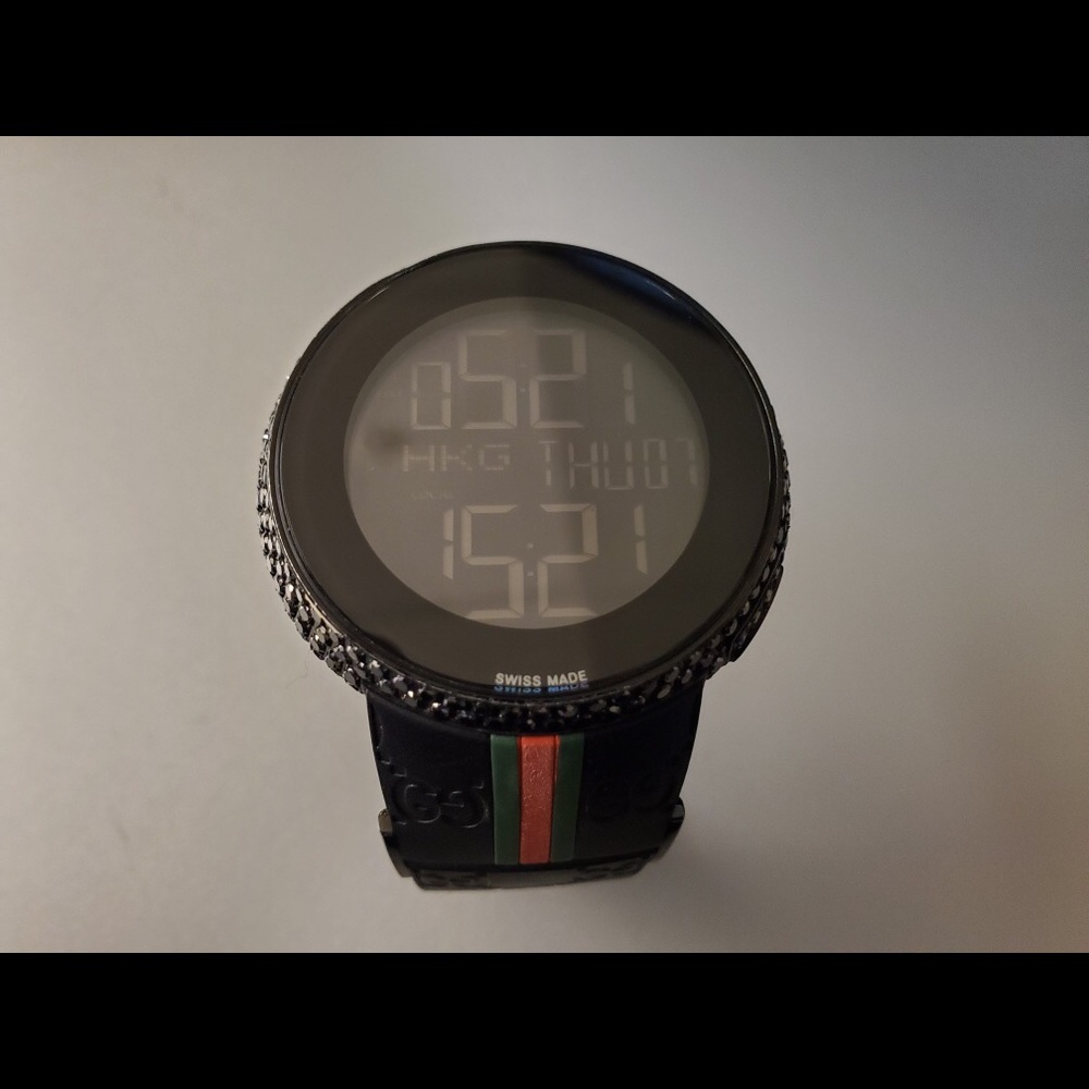 Men’s Digital Black Diamond Ct Ya114207 Watch